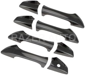 Black Chrome Door Handle Cover Pack of 2 A9320