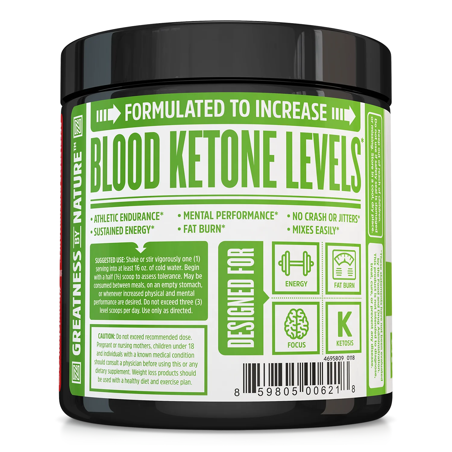 BHB Salts Orange Mango 16 Servings Ketone Complex M936