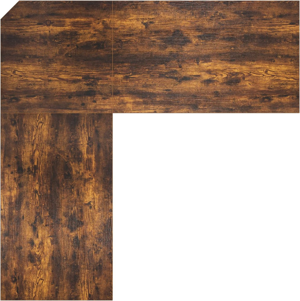 One-Piece Table Top for Electric Standing Desk, Rustic Brown A483