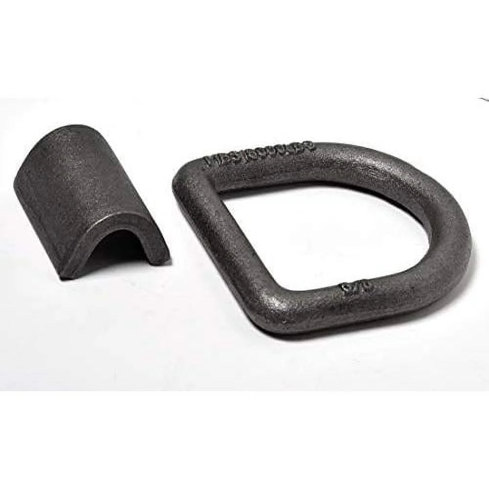 18000 Lbs Weld-On D-Ring Anchor Flatbed Truck Trailer Ratchet Strap Cargo Tie Down (10) Y1784