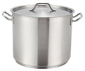 Stainless Steel Stock Pot 60 qt with Cover H409455