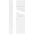 Two Equal Raised Panel PVC Pilaster (Pair) E6527