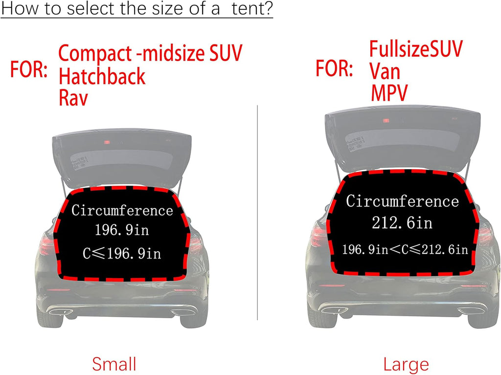 Yellow Waterproof 3000MM Tailgate Shade Awning Tent L914