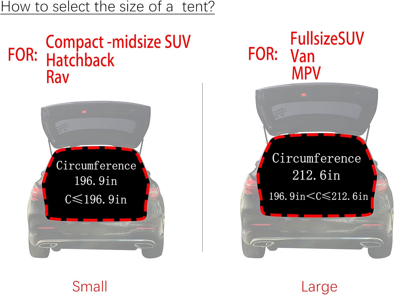 Yellow Waterproof 3000MM Tailgate Shade Awning Tent L914