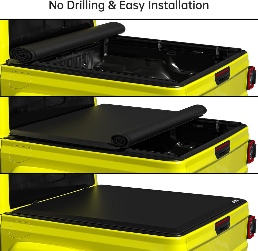 Soft Roll Up Truck Bed Tonneau Cover for 5' Bed (60") L753