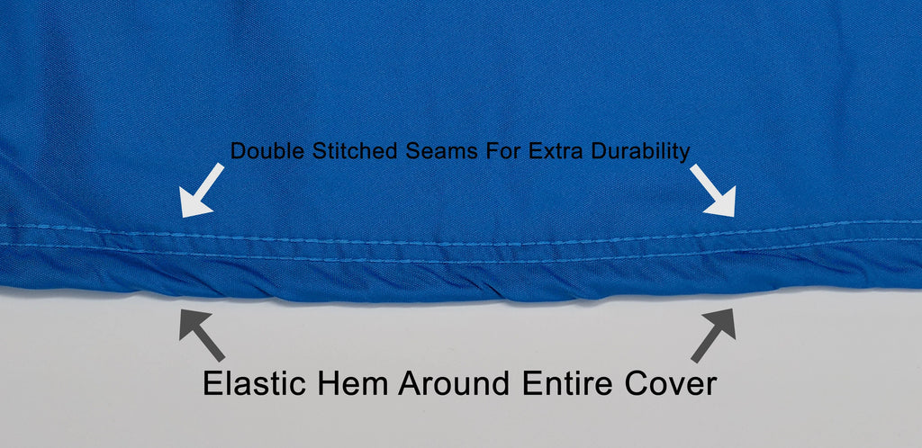 Blue / Black All Weather Trailerable Jet Ski Cover with Trailer Straps and Storage Bag S691180