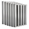Commercial Hood Filters 19.5W x 24.5H Inch, 430 Stainless Steel, Pack of 6 A46215