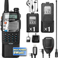 3 Pack Dual-Band Handheld Ham Radio with Rechargeable Battery E479