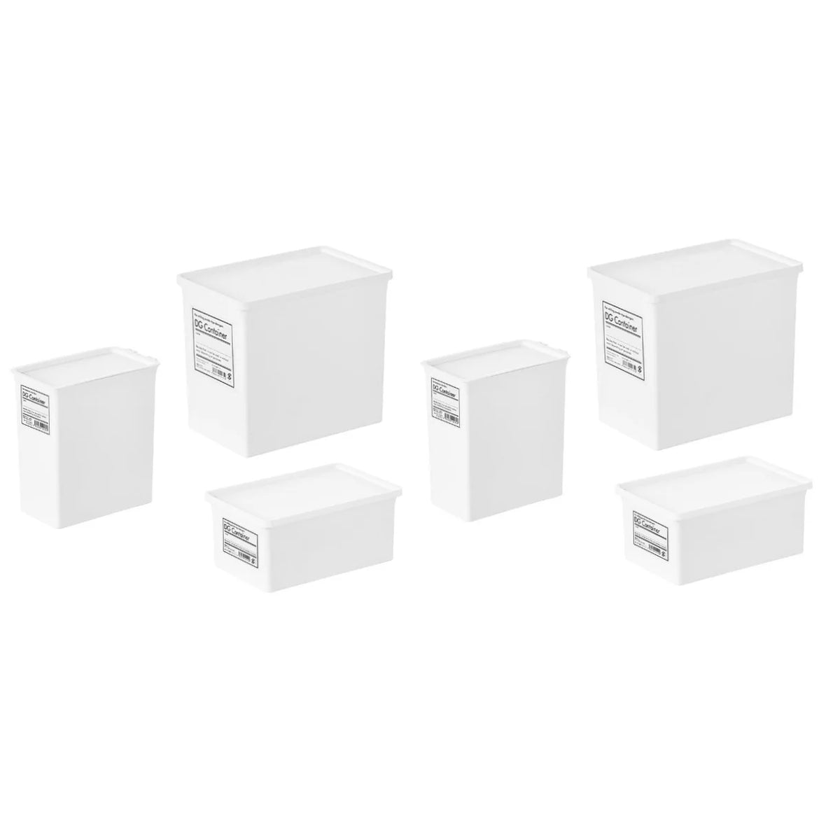 Laundry Storage Container 6 Pack X602