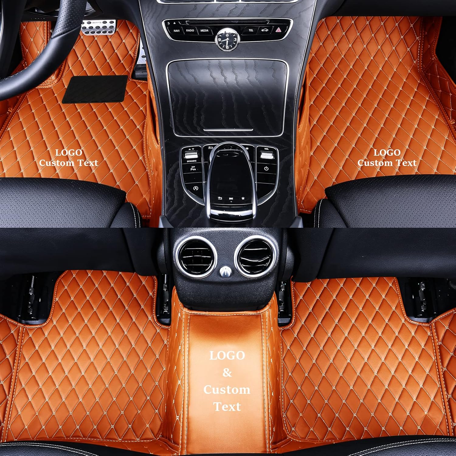RED Custom Car Floor Mats J88291