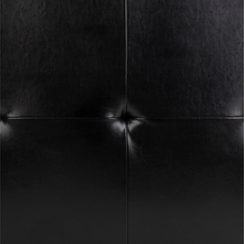 Black Cocktail Ottoman H519