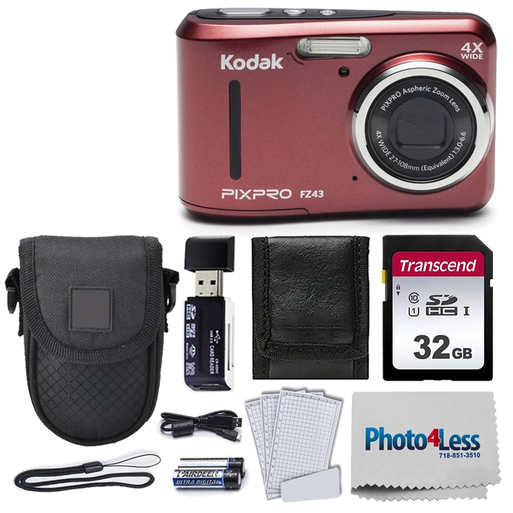 16 MP Digital Camera (Red) W384