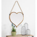 Gold Heart Wall Mirror P455846