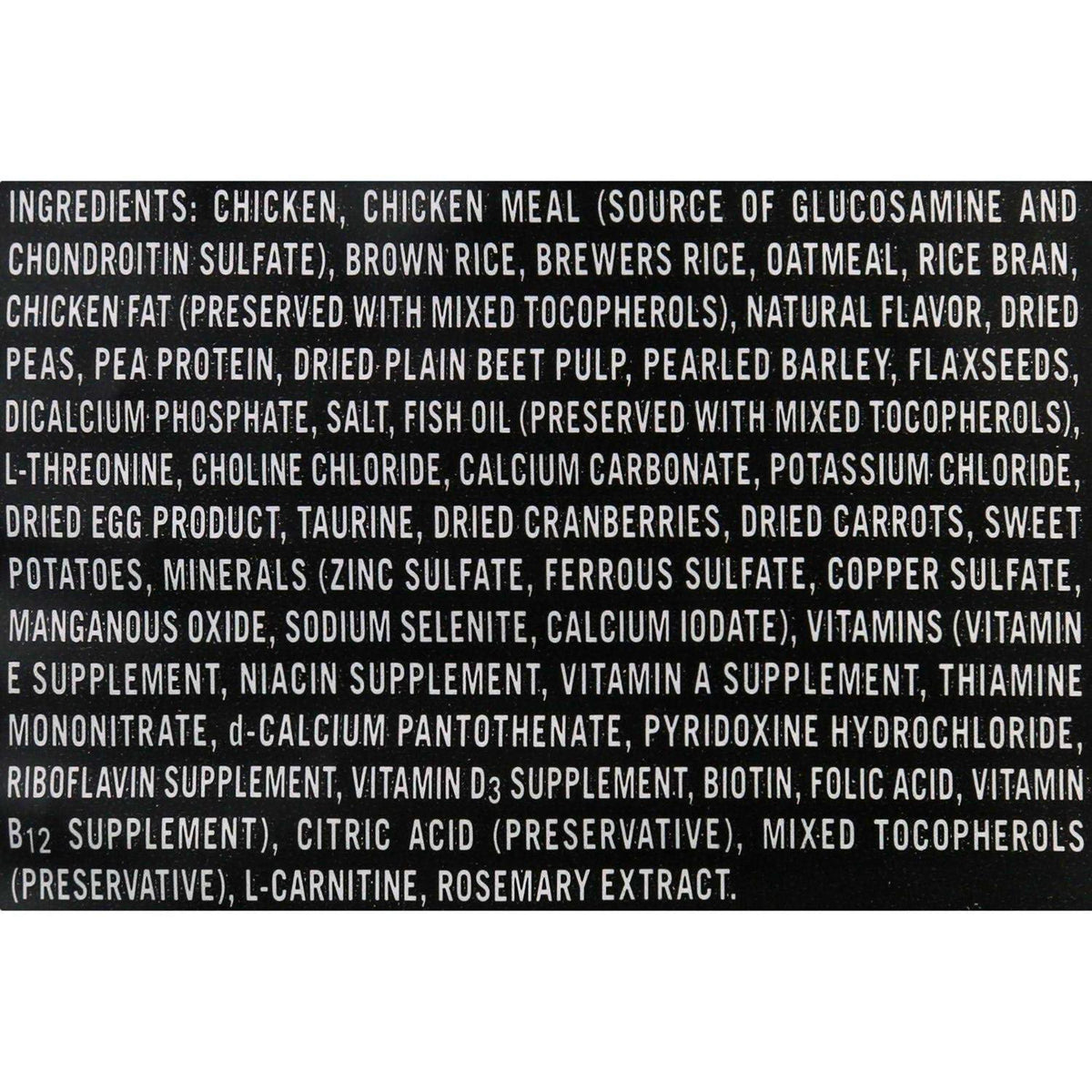 Large Breed Chicken & Brown Rice Dry Dog Food I69830