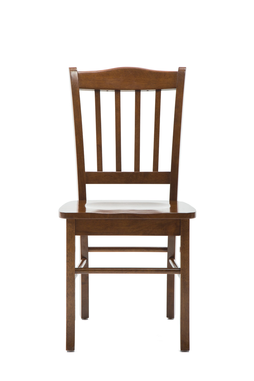 Walnut Wood Dining Side Chairs Set of 2 T930