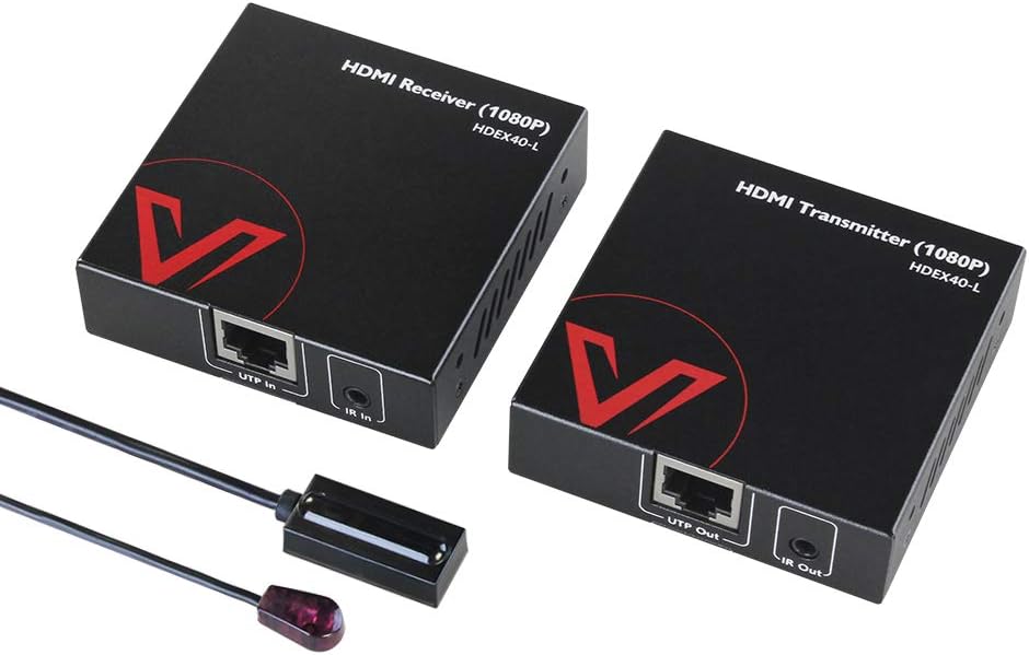HDMI Extender Over Cat5e/6a/7 with IR Remote Control O484514