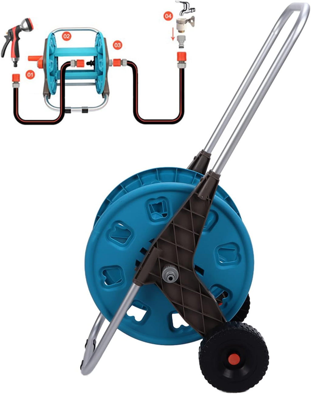 Garden Hose Cart D814