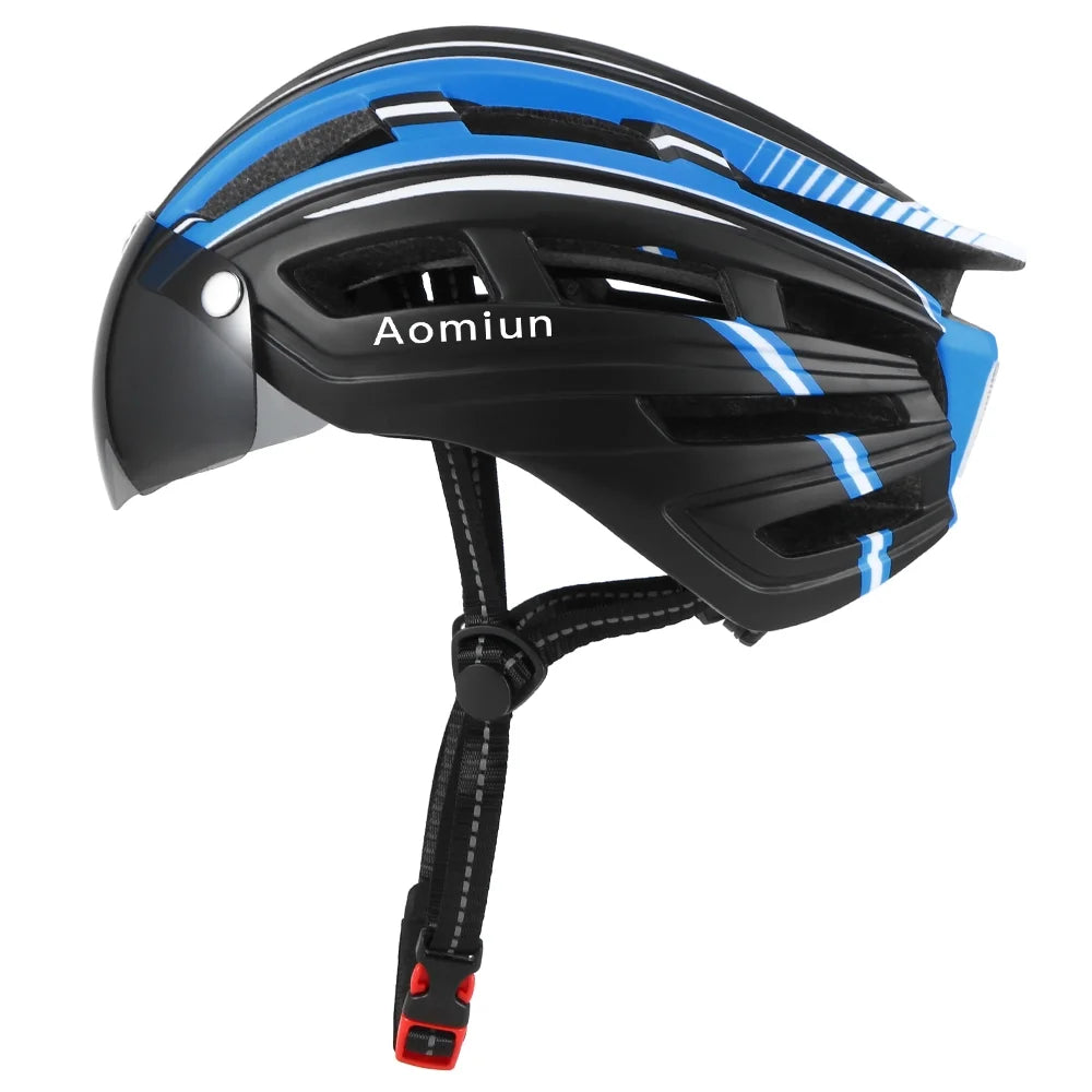 Motorcycle Helmet with Detachable Magnetic Visor R17417