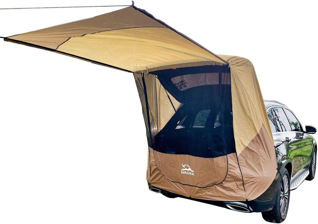 Yellow Waterproof 3000MM Tailgate Shade Awning Tent L914