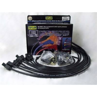 8mm Black Spark Plug Wire Set W311