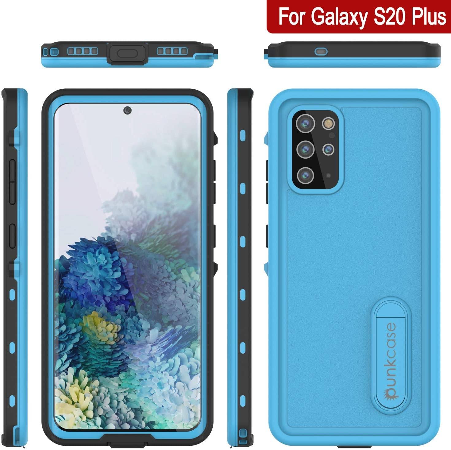 Light Blue Waterproof Case for Galaxy S20+ Plus L170784