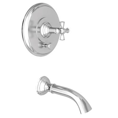 Aged Brass Pressure Balanced Tub and Shower Trim L487