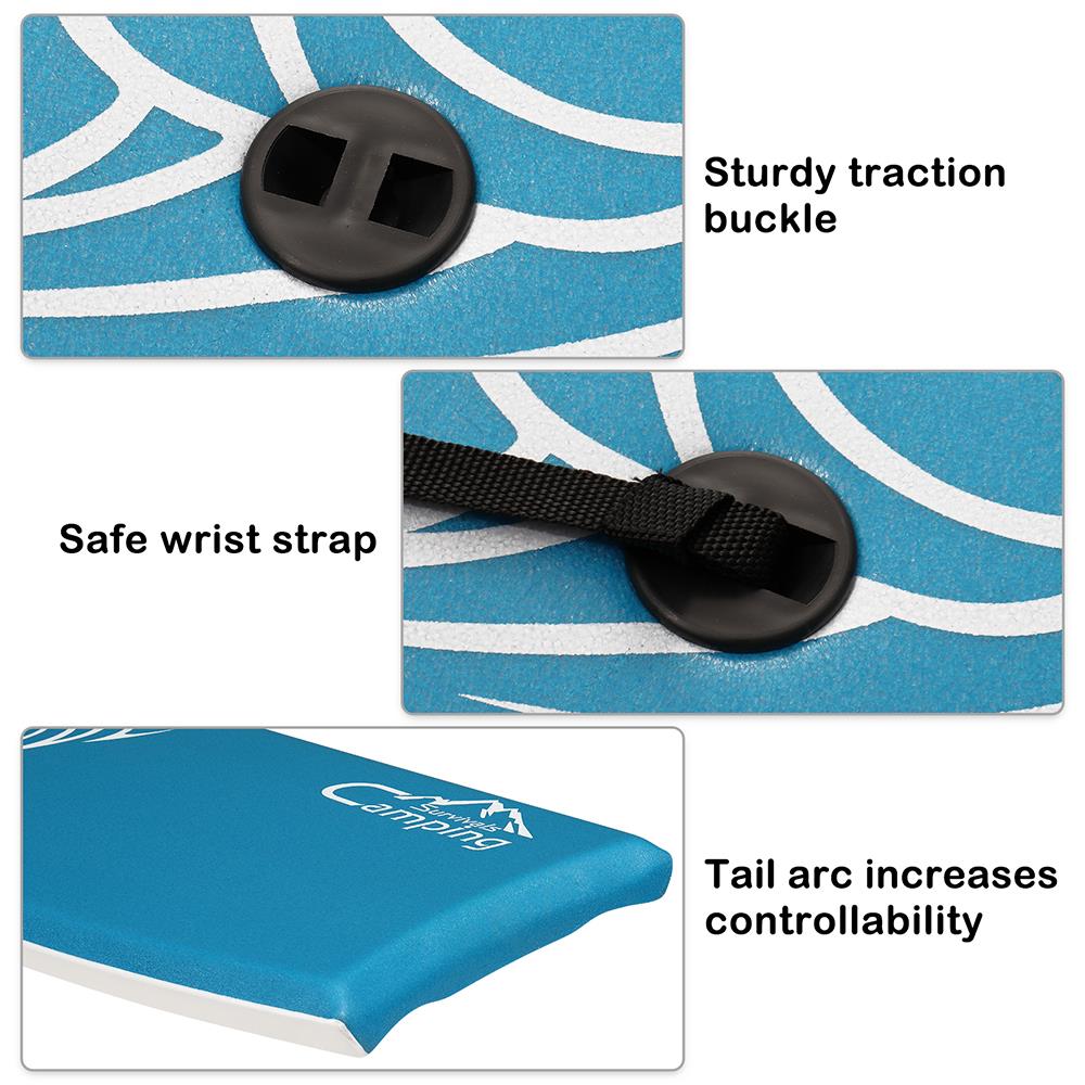 33" Kids Lightweight Bodyboard with Wrist Leash A425