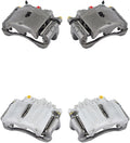 Front + Rear 4 Premium Grade Semi-Loaded Caliper Assembly Set Kit V84294
