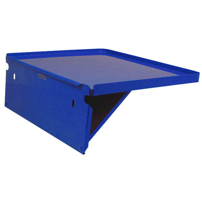 Black Service Cart with Locking Top and Drawer G52851