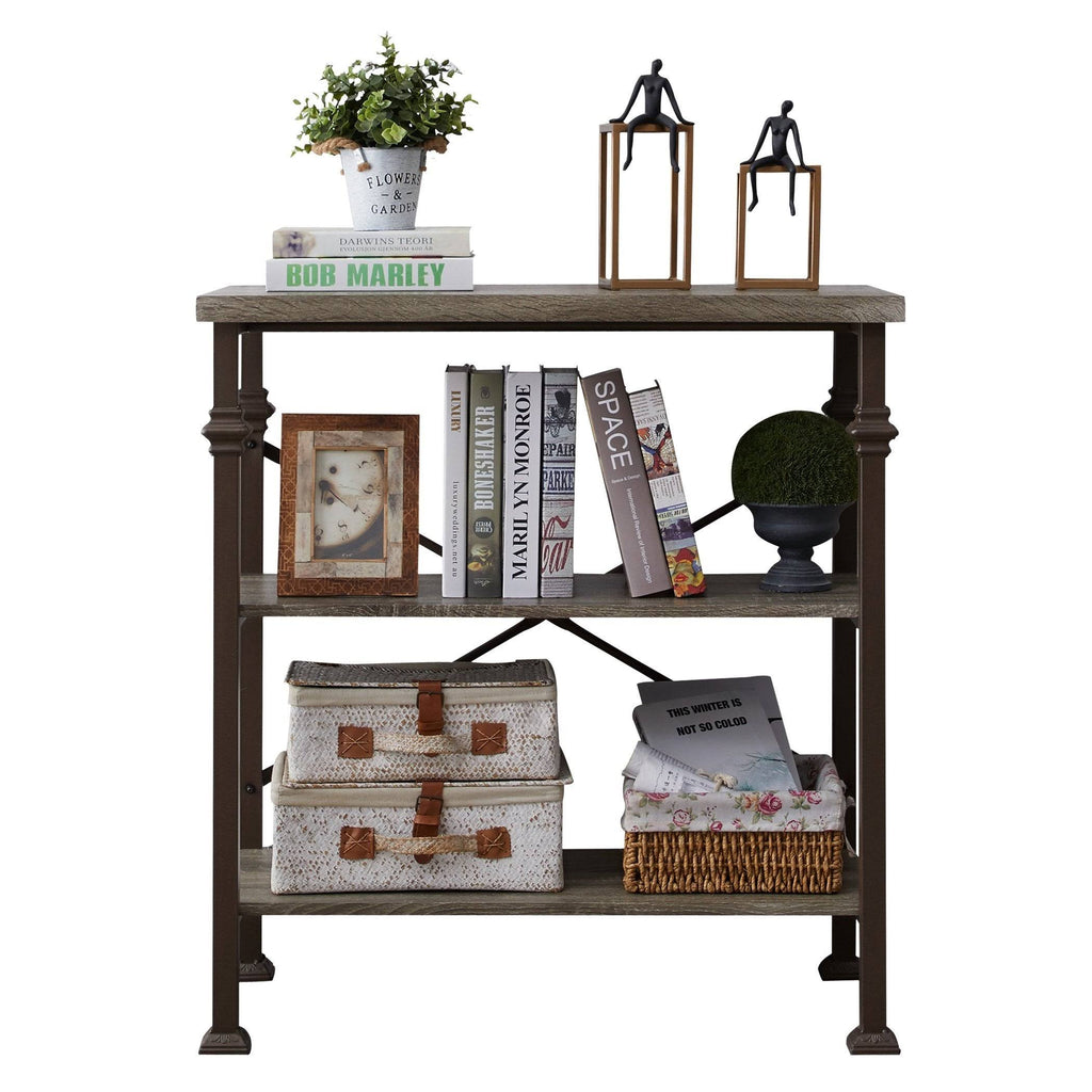 Steel Etagere Bookcase, 4 Shelves G526