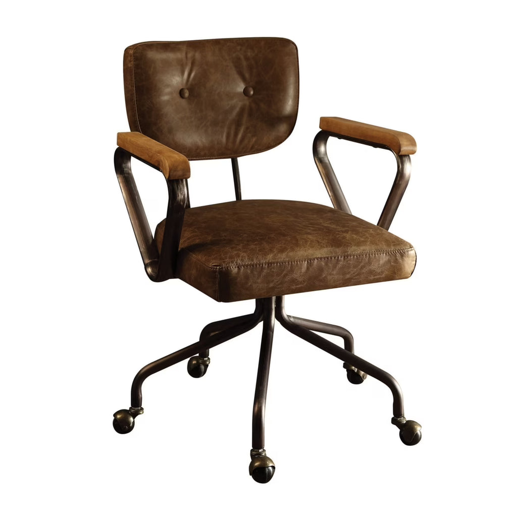 Vintage Whiskey Leather Office Chair X309