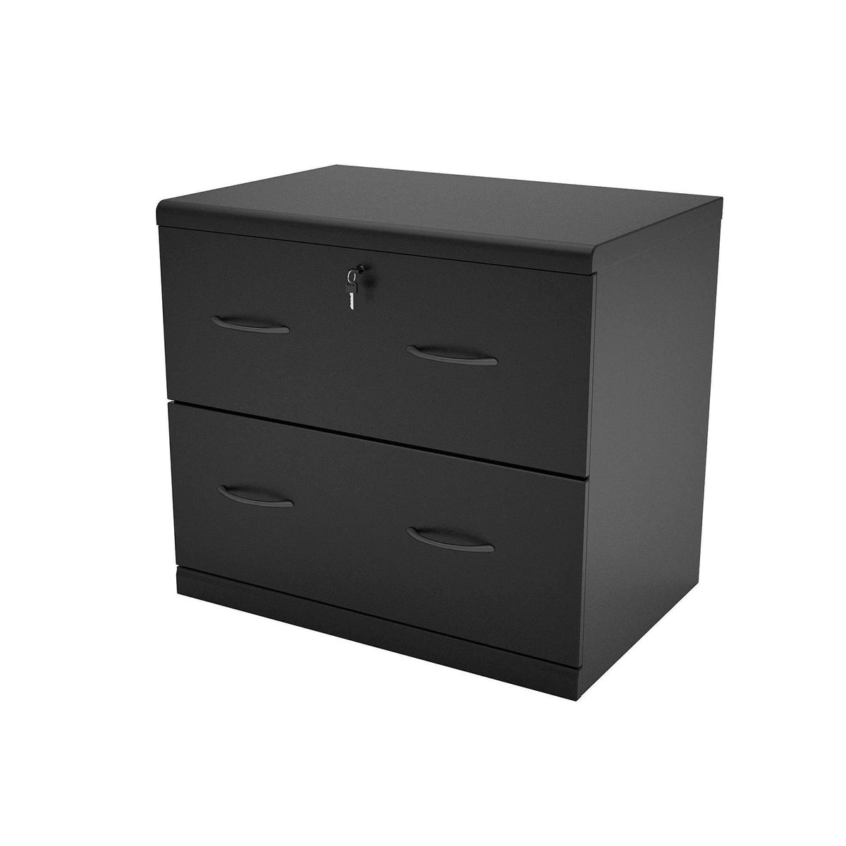 Black Lateral File Cabinet A231
