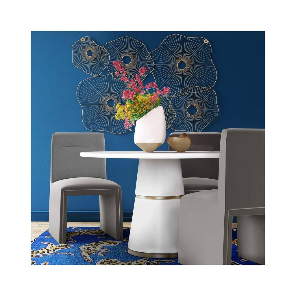 Grey Performance Velvet Dining Chair L7811