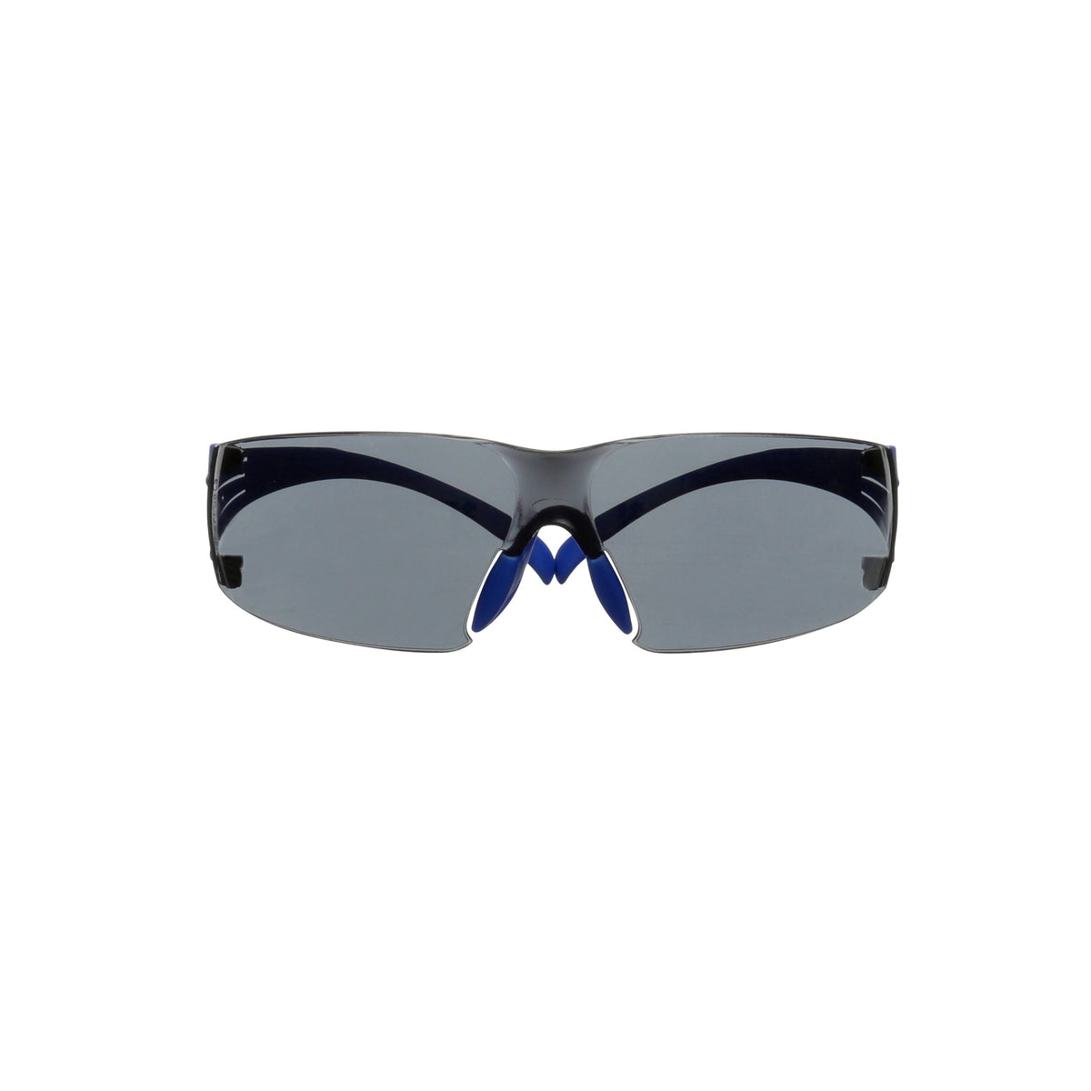 Blue Temples Gray Lens Safety Glasses 20 EA/Case W131447