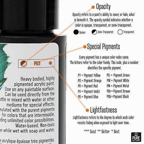 20 Color Artist Pigment Paint Set O304