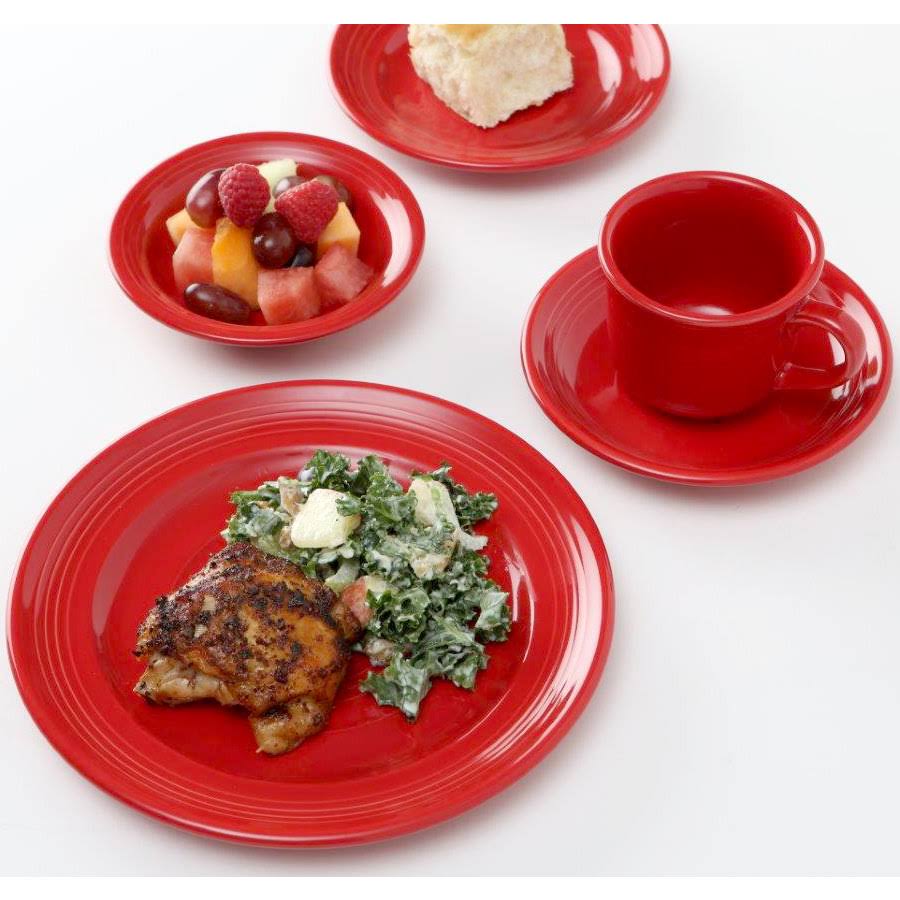 6 in. Concentrix Cayenne Saucer - 2 Dozen H6040