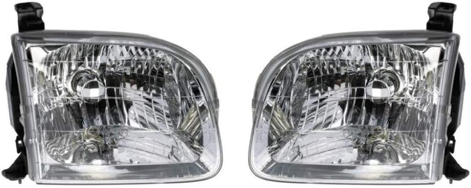 Headlight Assembly Pair for Toyota Tundra Double Cab L441020