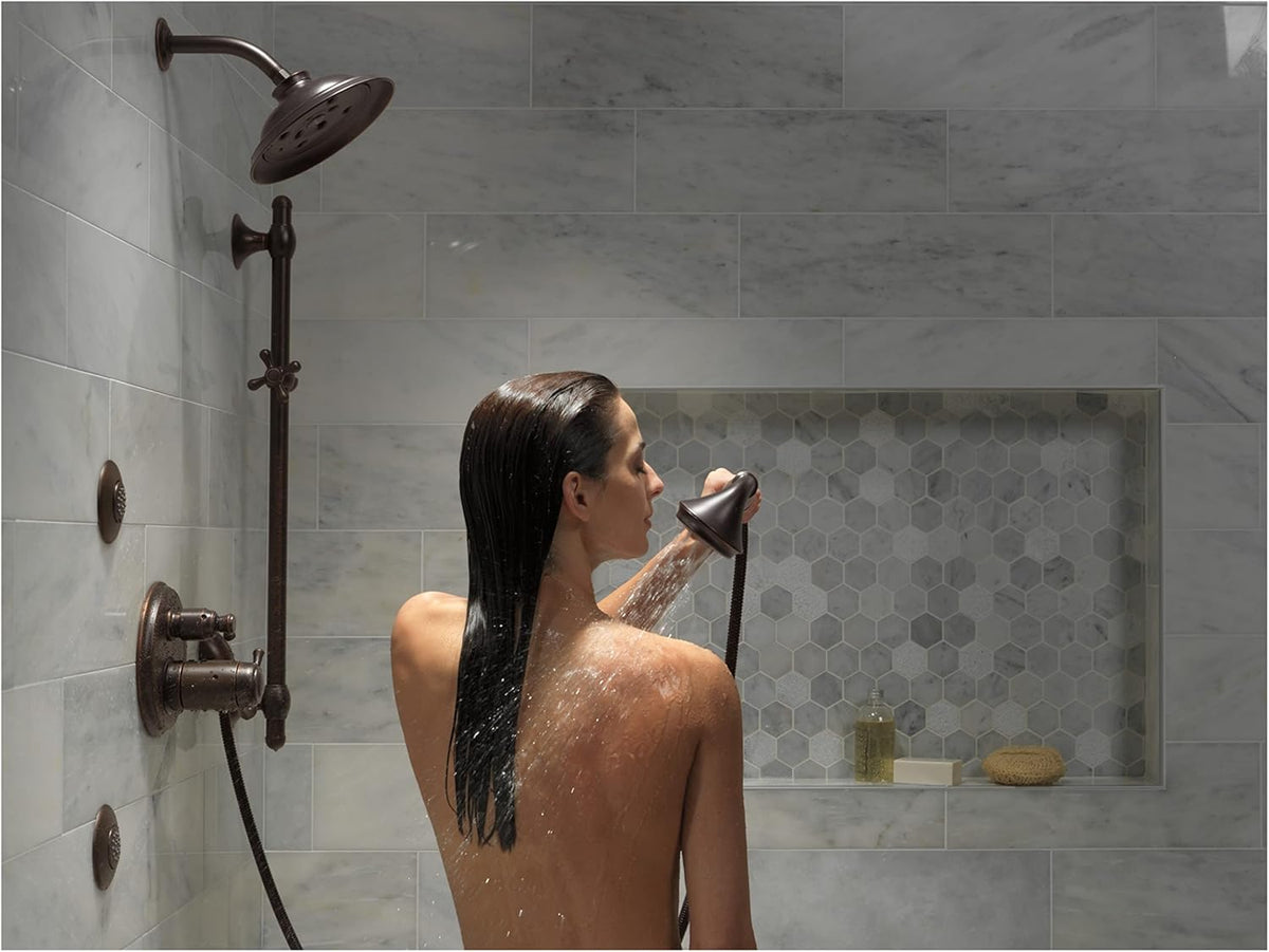 Thermostatic Valve Trim with Integrated Volume Control and 3 Function Diverter M235
