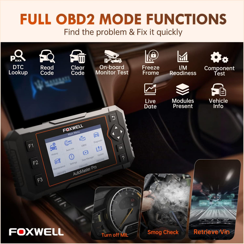 OBD2 Scanner ABS Bleeding Scan Tool All Systems Code Reader S2041