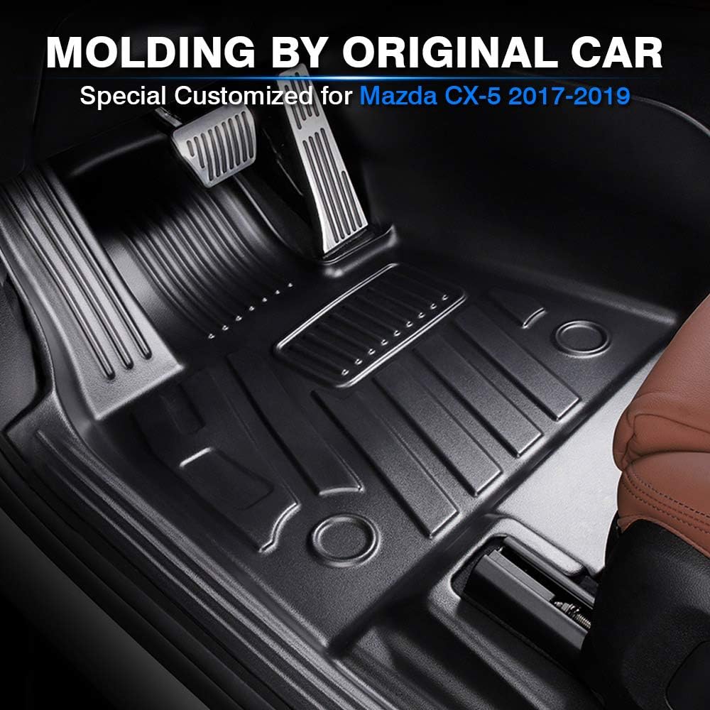 Custom Fit Floor Mats for Honda HR-V 2016-2021, 2 Row Liner Set C684