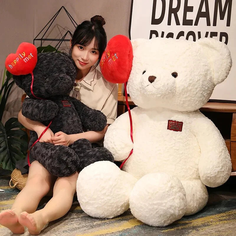 Black Teddy Bear Plush Toy 37cm F791