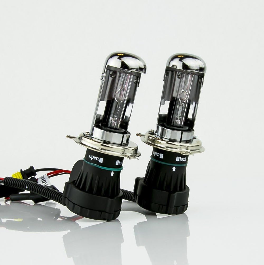 3000K Golden Yellow HID Xenon Bulb with 55W Slim Ballast Pack of 2 D657
