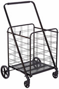 Folding Shopping Cart 51.25 x 8 x 27 inch P479
