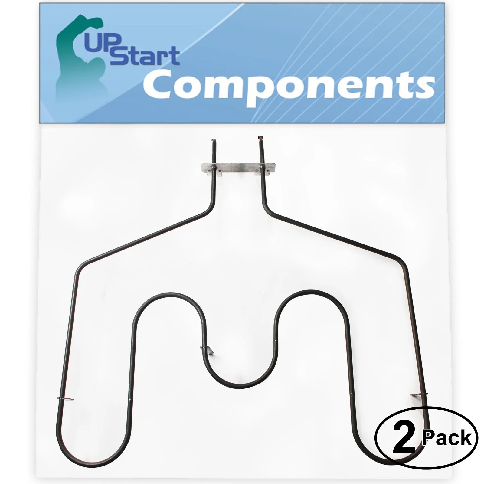 2-Pack Bake Element for General Electric Oven Heating Element S472100