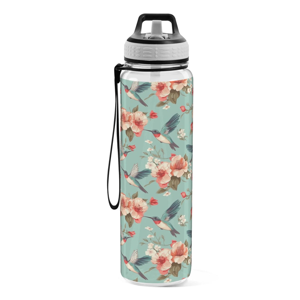 Clear 32oz Tritan Water Bottle with Straw U58961