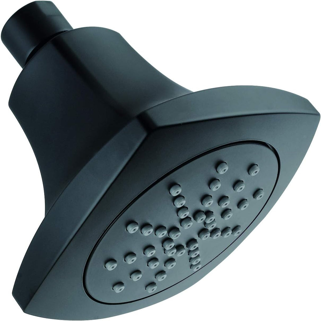 Satin Black Single Function Showerhead Pack of 2 D8646