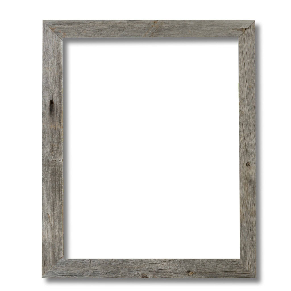 Weathered Grey Reclaimed Wood Frame G129