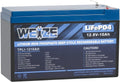 12V 10ah LiFePO4 Lithium Battery, Smart BMS, Pack of 2 F7567