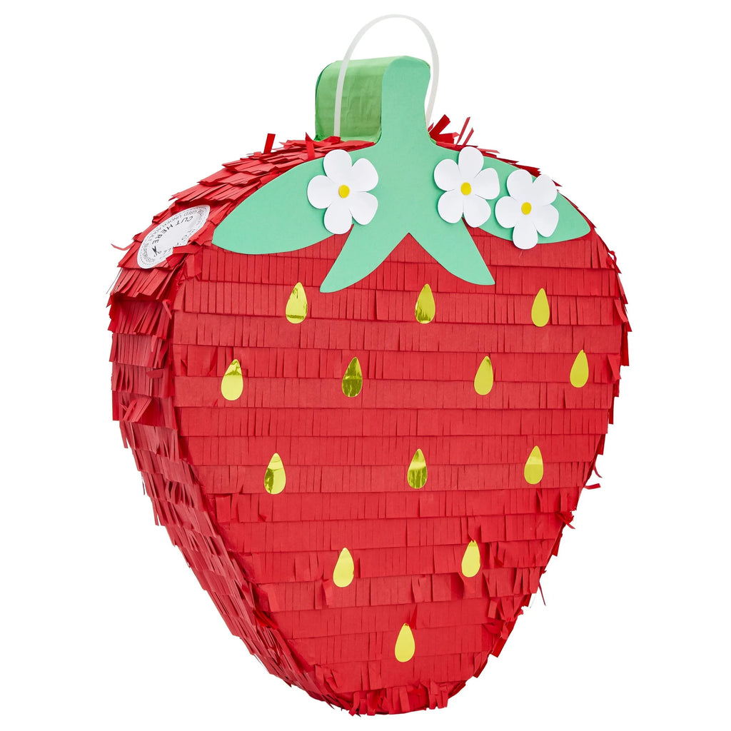 Strawberry Pinata, 16.5 x 13 x 3 in E1674