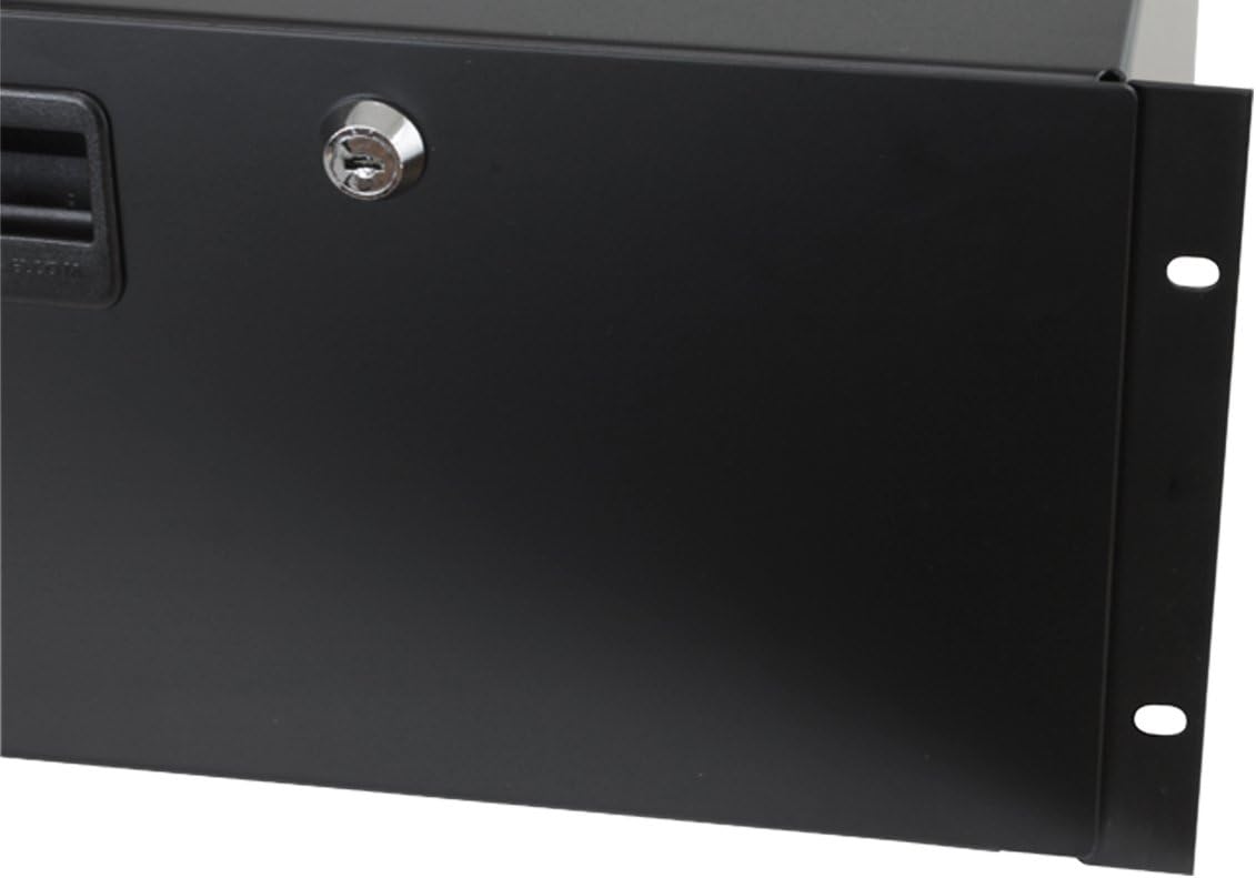 4U Steel Rack Drawer with Slam Latch & Keyed Lock R10880